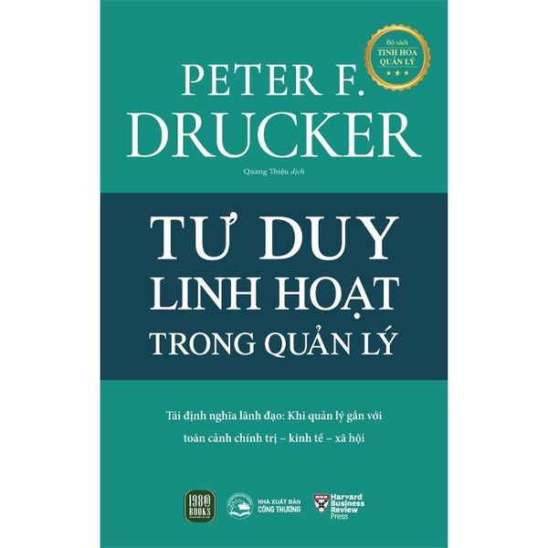  Tư Duy Linh Hoạt Trong Quản Lý -  Peter F. Drucker 