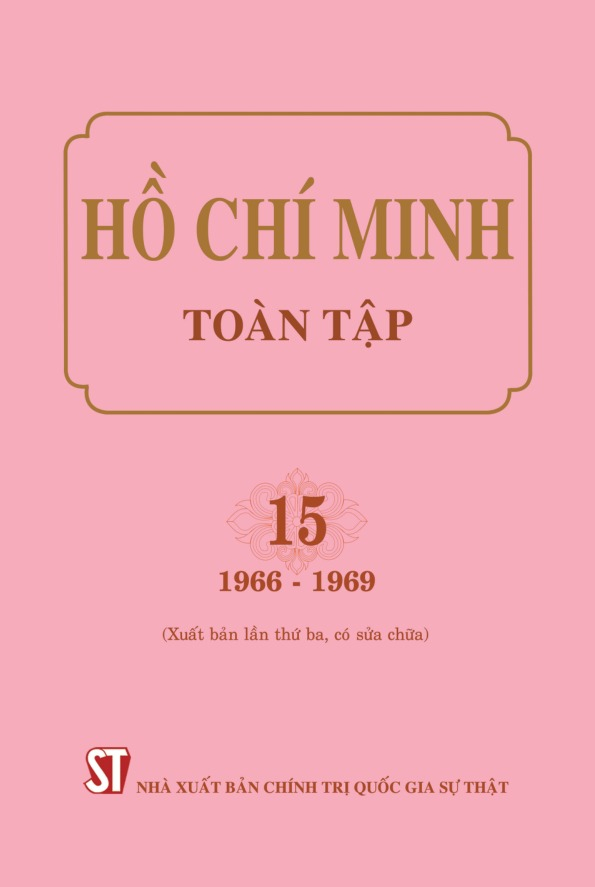 Bộ Sách Hồ Chí Minh Toàn Tập (Bộ 15 Cuốn) (CTQG) - Bìa Cứng - Nhiều Tác Giả