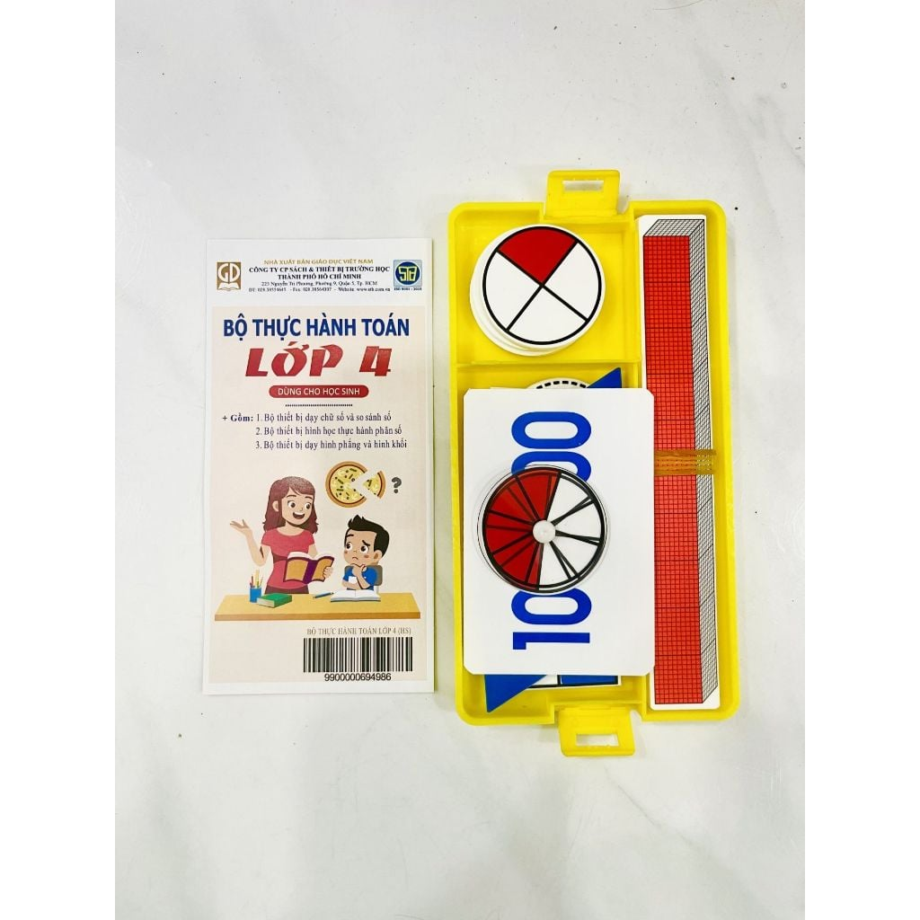 Bộ Thực Hành Toán Lớp 4 (Dùng Cho Học Sinh) - NXB Giáo Dục