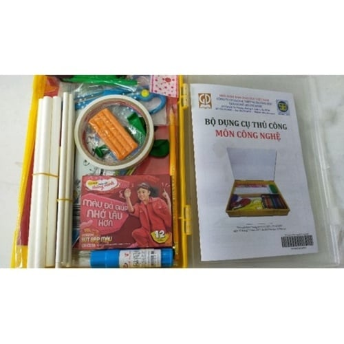 Bộ Dụng Cụ Thủ Công Môn Công Nghệ - Lớp 3 - NXB Giáo Dục