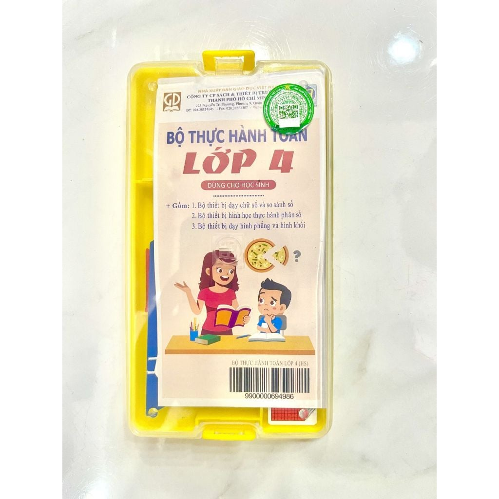 Bộ Thực Hành Toán Lớp 4 (Dùng Cho Học Sinh) - NXB Giáo Dục