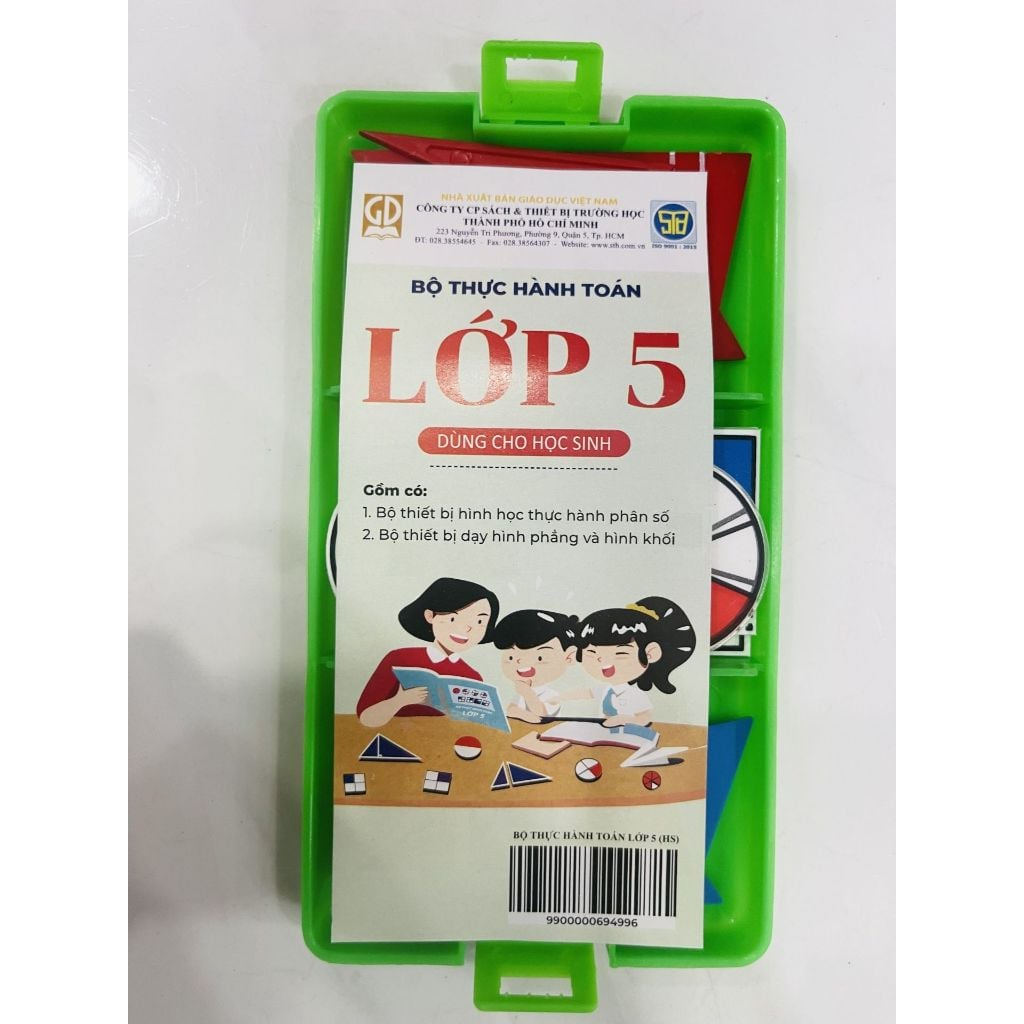 Bộ Thực Hành Toán Lớp 5 (Dùng Cho Học Sinh) - NXB Giáo Dục