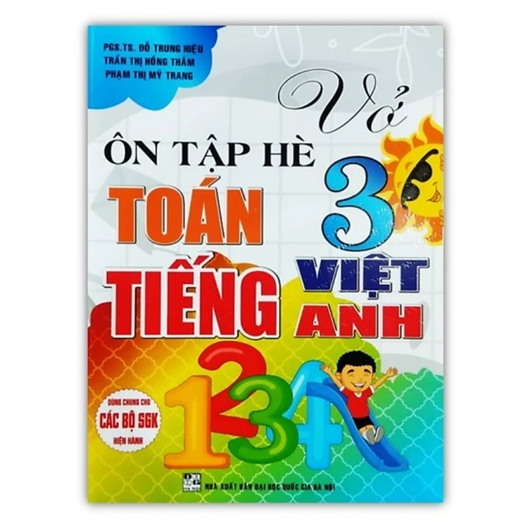 Vở Ôn Tập Hè Toán-Tiếng Việt-Tiếng Anh 3 (Dùng Chung Cho Các Bộ Sgk Hiện Hành) - Đỗ Trung Hiệu