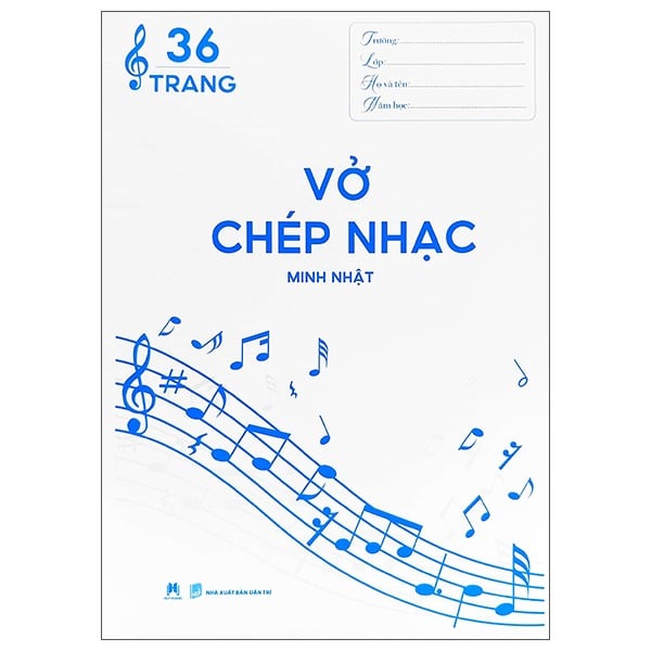 Vở Chép Nhạc 36 Trang - Minh Nhật