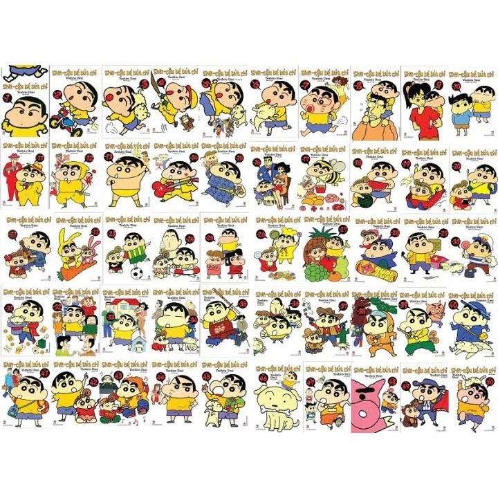 Trọn Bộ 50 Tập - Truyện Shin Cậu Bé Bút Chì - Yoshito Usui