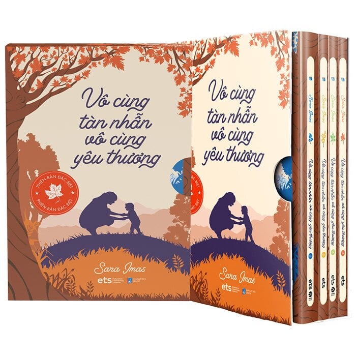 Trọn Bộ 4 Cuốn Vô Cùng Tàn Nhẫn Vô Cùng Yêu Thương (Bản Đặc Biệt) - Sara Imas
