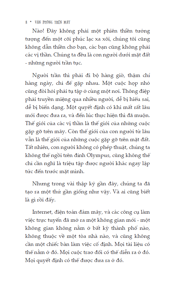 Văn Phòng Trên Mây - Tư Duy Ngoài Hộp - Đội Ngũ Book Hunter