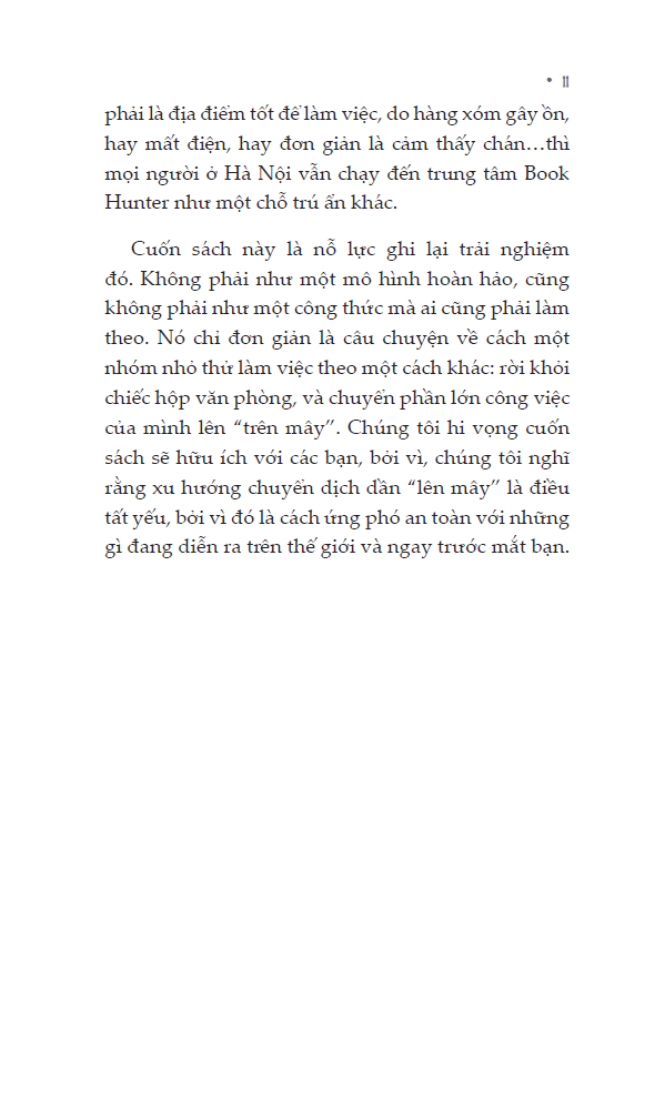 Văn Phòng Trên Mây - Tư Duy Ngoài Hộp - Đội Ngũ Book Hunter