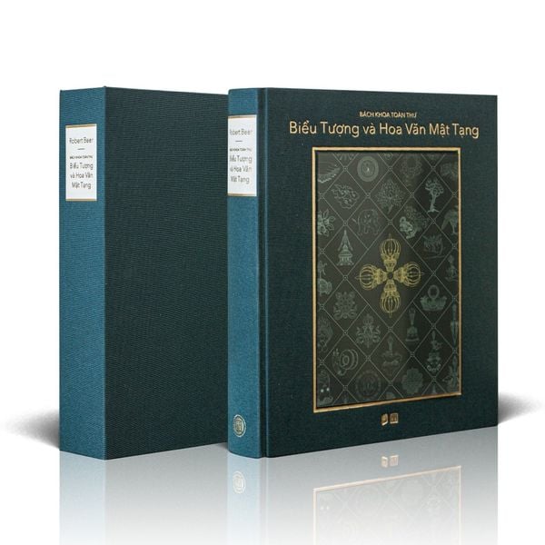  Bách Khoa Toàn Thư Biểu Tượng Và Hoa Văn Mật Tạng - Ấn Bản Giới Hạn (Màu Xanh Có Hộp) - Robert Beer (Tặng 1 Quyển Bố Già - Bìa Cứng Sang Trọng) 