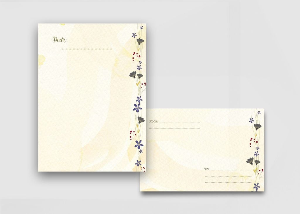 Combo Giấy Viết Thư Nắng Mai (5b/ Xấp)