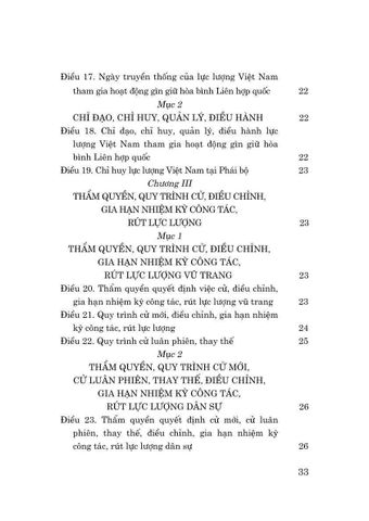  Luật Tham Gia Lực Lượng Gìn Giữ Hòa Bình Của Liên Hợp Quốc Năm 2025 - Quốc hội - (NXB CTQG) 