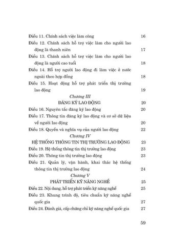  Luật Việc Làm 2025  - Quốc hội - (NXB CTQG) 