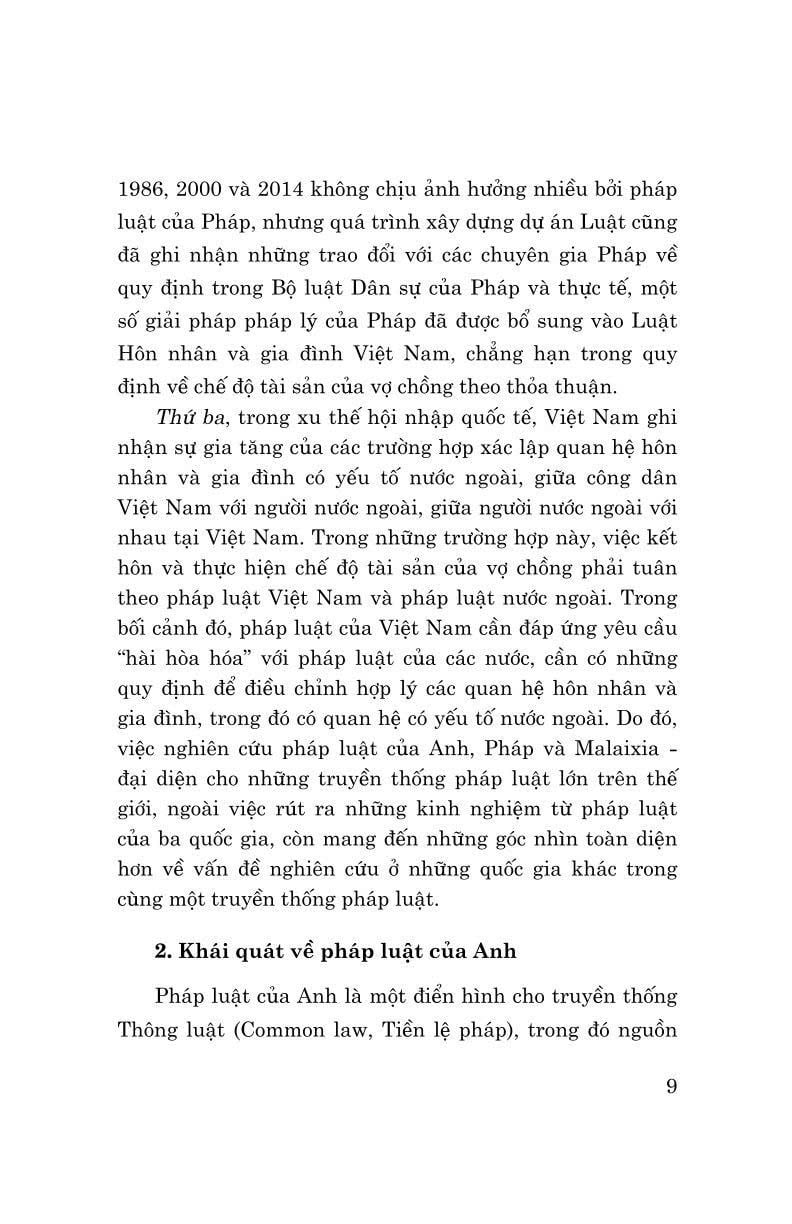 Kết Hôn Và Chế Độ Tài Sản Của Vợ Chồng Trong Pháp Luật Một Số Nước Và Kinh Nghiệm Cho Việc Hoàn Thiện Pháp Luật Việt Nam - TS. Bùi Minh Hồng (Chủ Biên)