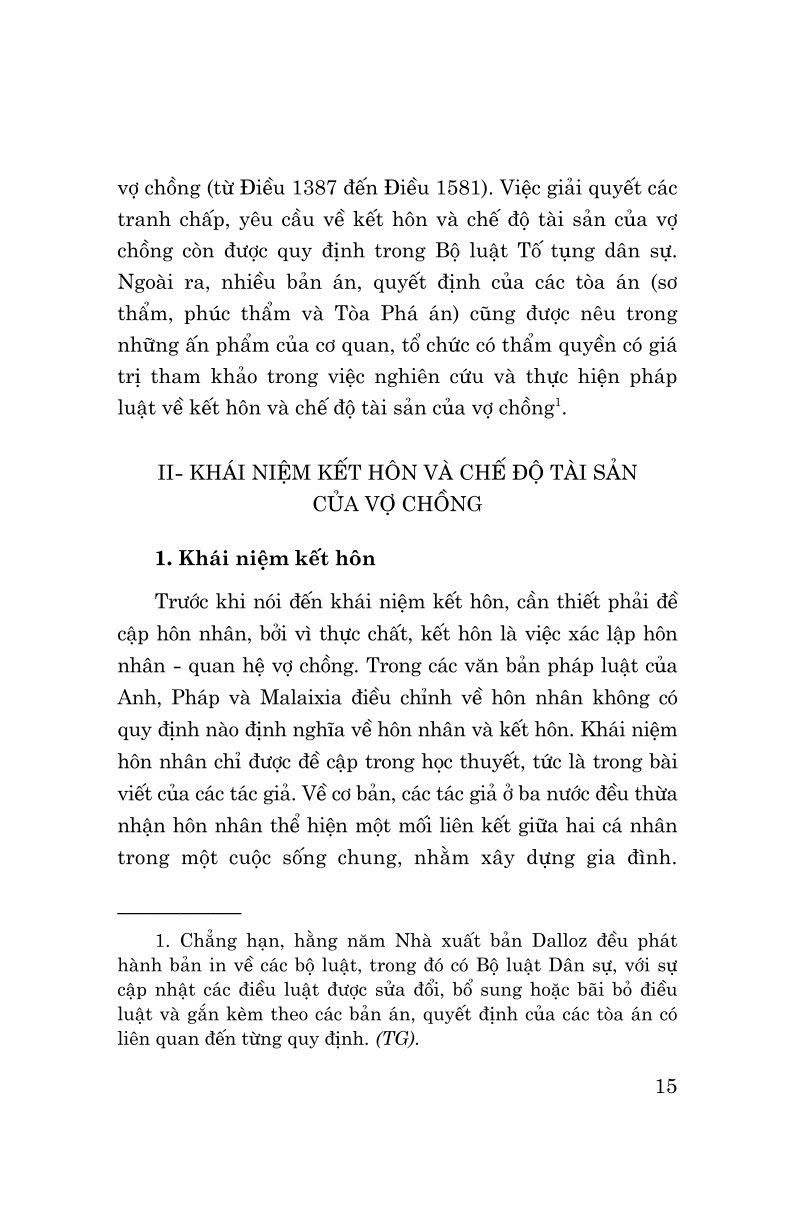 Kết Hôn Và Chế Độ Tài Sản Của Vợ Chồng Trong Pháp Luật Một Số Nước Và Kinh Nghiệm Cho Việc Hoàn Thiện Pháp Luật Việt Nam - TS. Bùi Minh Hồng (Chủ Biên)