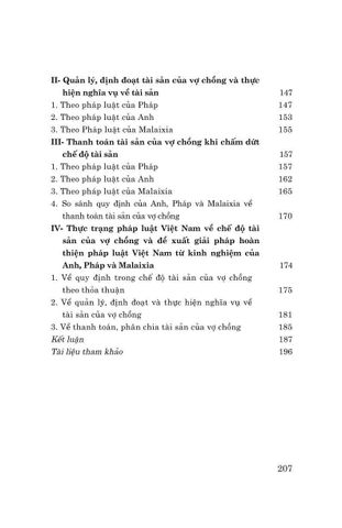  Kết Hôn Và Chế Độ Tài Sản Của Vợ Chồng Trong Pháp Luật Một Số Nước Và Kinh Nghiệm Cho Việc Hoàn Thiện Pháp Luật Việt Nam - TS. Bùi Minh Hồng (Chủ Biên) 