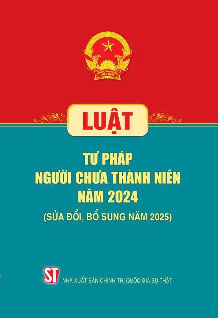  Luật Tư Pháp Người Chưa Thành Niên Năm 2024 (Sửa Đổi, Bổ Sung Năm 2025) - Quốc hội 