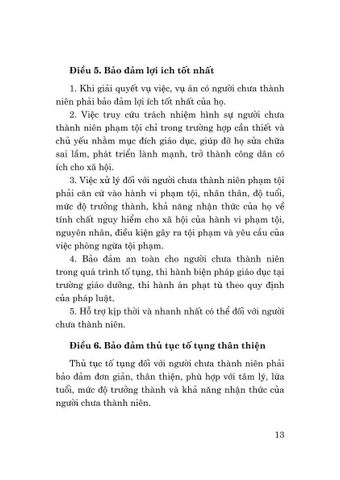  Luật Tư Pháp Người Chưa Thành Niên Năm 2024 (Sửa Đổi, Bổ Sung Năm 2025) - Quốc hội 