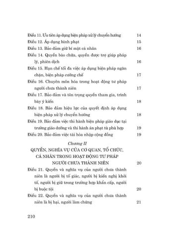  Luật Tư Pháp Người Chưa Thành Niên Năm 2024 (Sửa Đổi, Bổ Sung Năm 2025) - Quốc hội 