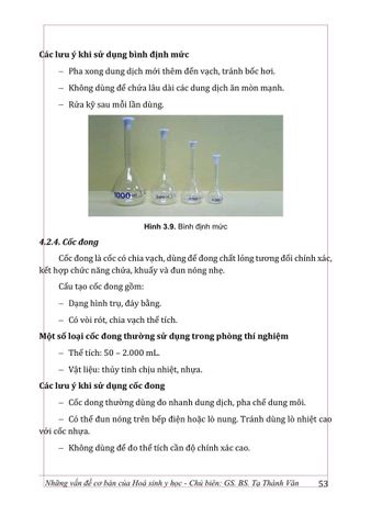  Những Vấn Đề Cơ Bản Của Hóa Sinh Y Học (Giáo Trình Đào Tạo Sau Đại Học) - GS.BS. Tạ Thành Văn 