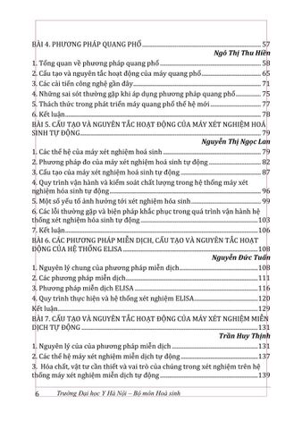  Những Vấn Đề Cơ Bản Của Hóa Sinh Y Học (Giáo Trình Đào Tạo Sau Đại Học) - GS.BS. Tạ Thành Văn 