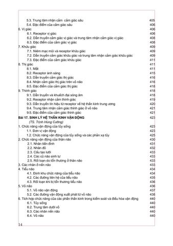  Sinh Lý Y Học - Sách Đào Tạo Bác Sĩ Đa Khoa - GS.TS. Phạm Thị Minh Đức 