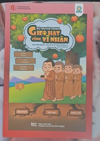  Bộ Truyện Tranh Gieo Hạt Cùng Vĩ Nhân - Cty TNHH GD Giác Ngộ - Cộng đồng Sống Tử Tế 