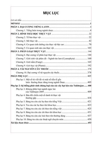  Thực Vật Dược 2025 - PGS.TS. Trần Văn Ơn – TS. Hoàng Quỳnh Hoa 