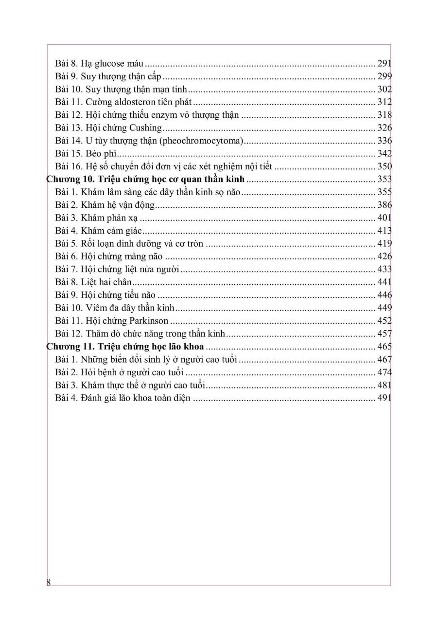 Triệu Chứng Học Nội Khoa Tập 2 (2025) - ĐH Y Hà Nội - Các Bộ Môn Nội