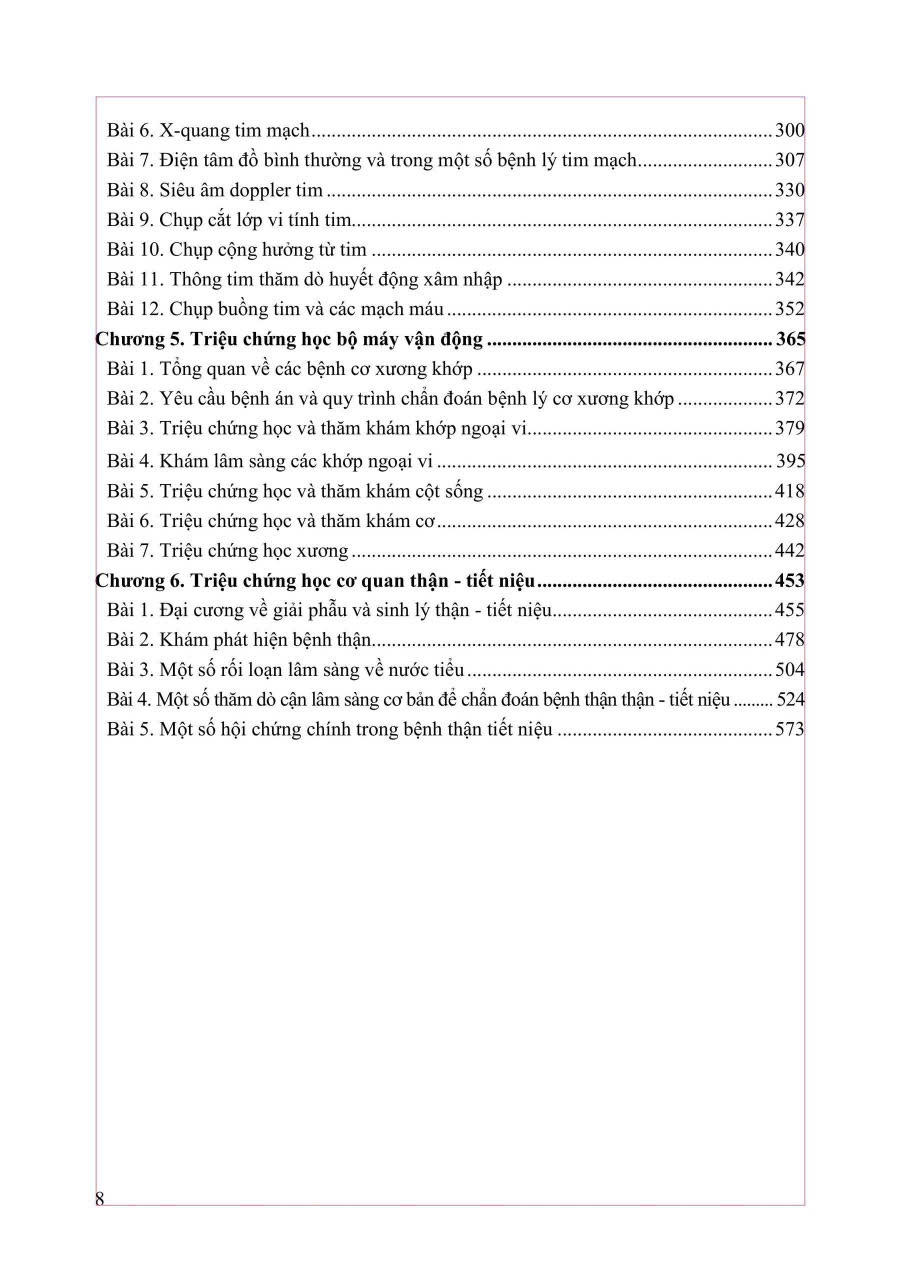 Triệu Chứng Học Nội Khoa - Tập 1 - ĐH Y Hà Nội- Các Bộ Môn Nội