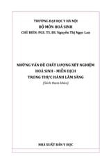 Những Vấn Đề Chất Lượng Xét Nghiệm Hoá Sinh - Miễn Dịch Trong Thực Hành Lâm Sàng - PGS.TS.BS. Nguyễn Thị Ngọc Lan