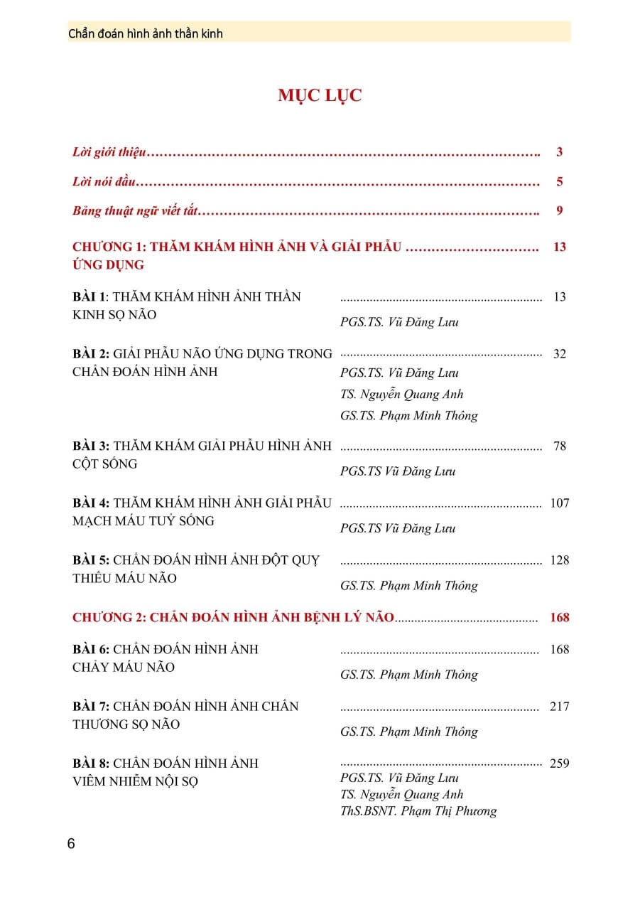 Chẩn Đoán Hình Ảnh Thần Kinh ( Giáo Trình Sau Đại Học ) - PGS.TS Vũ Đăng Lưu