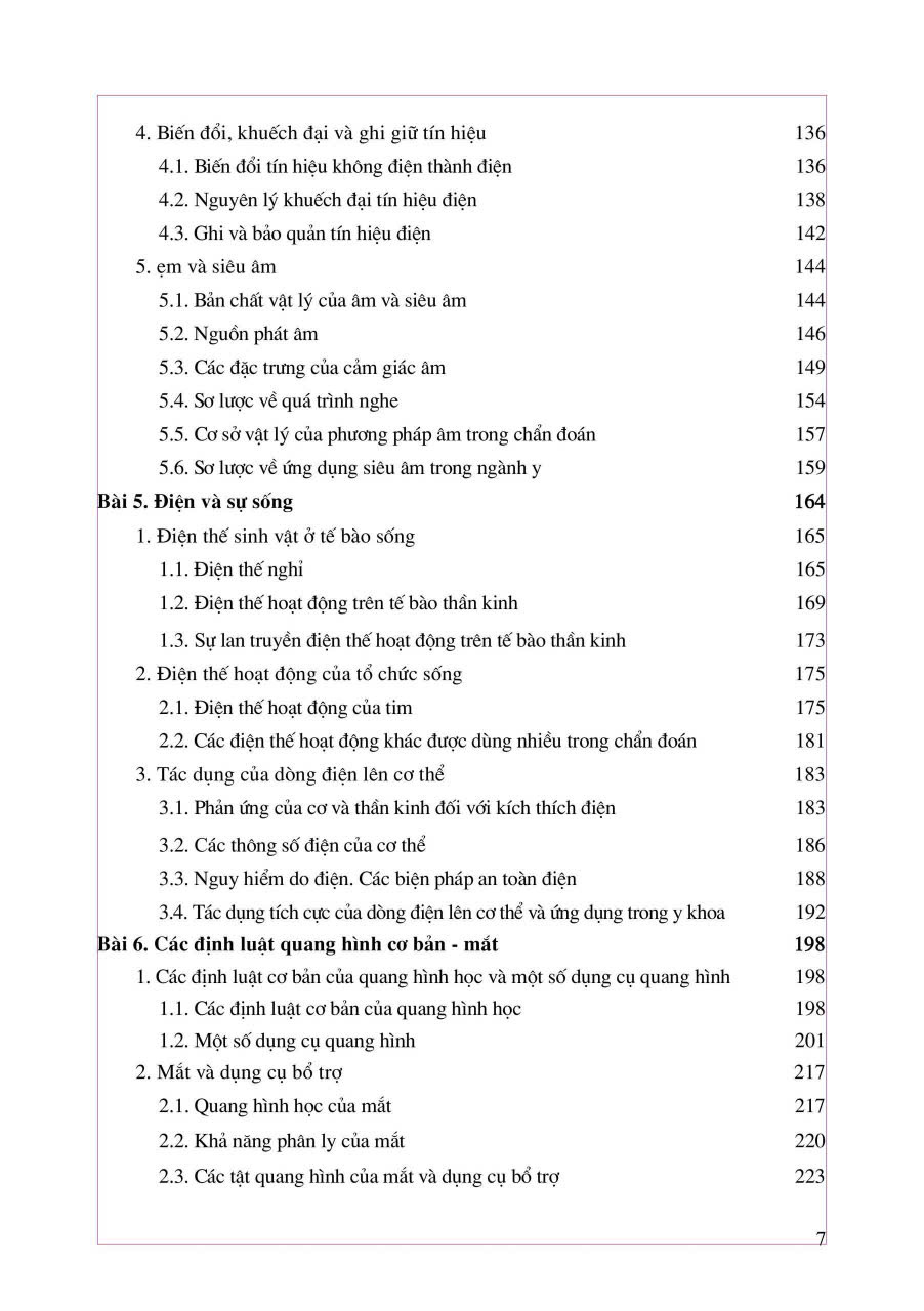 Vật Lý Lý Sinh Y Học - PGS.TSKH. Phan Sỹ An, PGS.TS. Nguyễn Văn Thiện