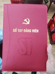Sổ Tay Đảng Viên - NXB Chính Trị Quốc Gia (16x24cm) - Bìa Simili