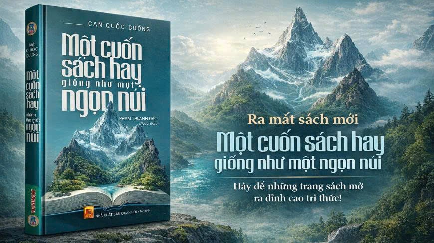 Một Cuốn Sách Hay Giống Như Một Ngọn Núi - Can Quốc Cường