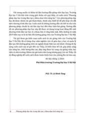 Phương Pháp Dạy Học Trong Đào Tạo Y Khoa Dựa Trên Năng Lực ( Tài Liệu Dành Cho Giảng Viên Các Ngành Thuộc Lĩnh Vực Sức Khoẻ ) - PGS. TS. Lê Thu Hòa