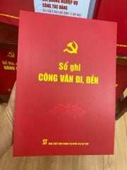Sổ Ghi Công Văn Đi, Đến - NXB Chính Trị Quốc Gia