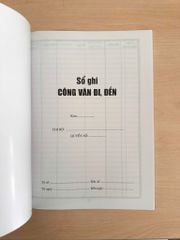 Sổ Ghi Công Văn Đi, Đến - NXB Chính Trị Quốc Gia