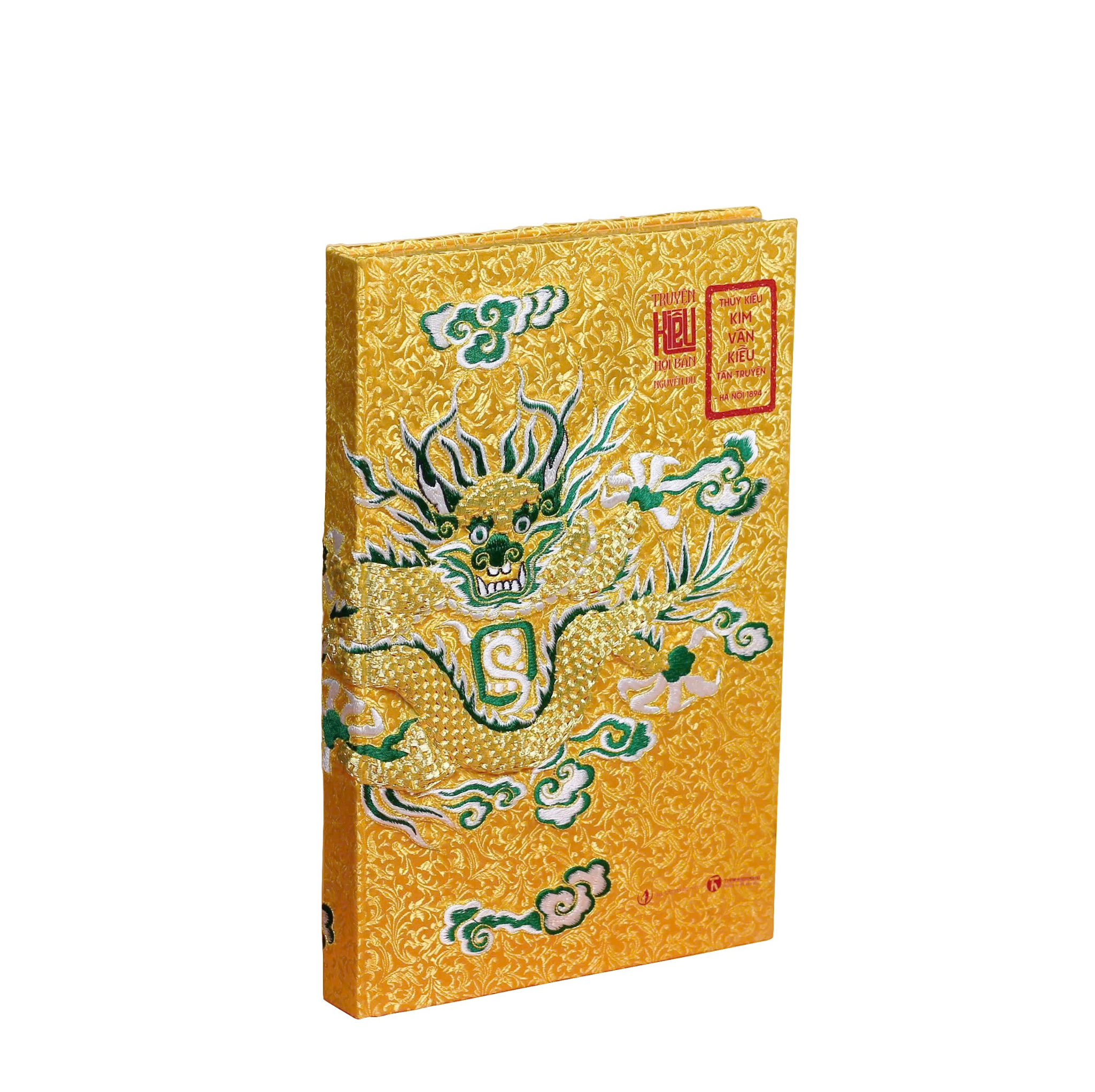Kim Vân Kiều Tân Truyện - Ấn Bản Đặc Biệt 40 (Ấn Bản Họa Tiết Rồng Thêu Nổi Từ Làng Nghề Đông Cứu)