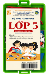 Bộ Thực Hành Toán Lớp 5 (Dùng Cho Học Sinh) - NXB Giáo Dục