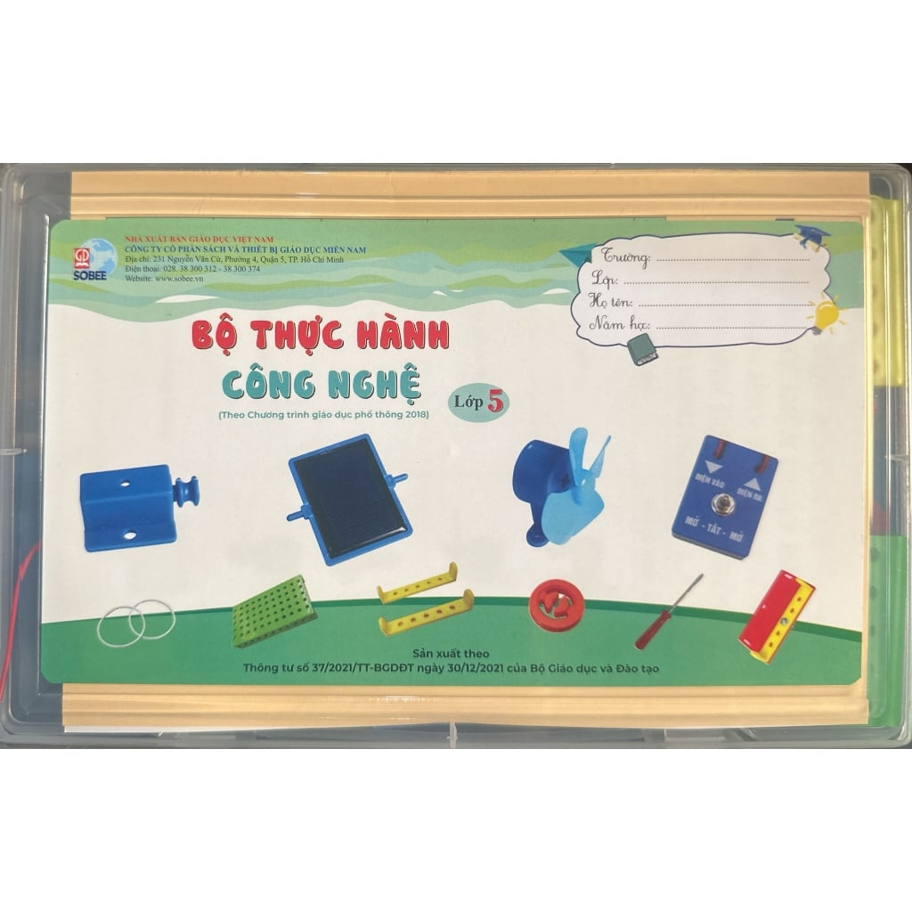 Bộ Thực Hành Công Nghệ - Lớp 5 (Theo Chương Trình Giáo Dục Phổ Thông 2018) - NXB Giáo Dục
