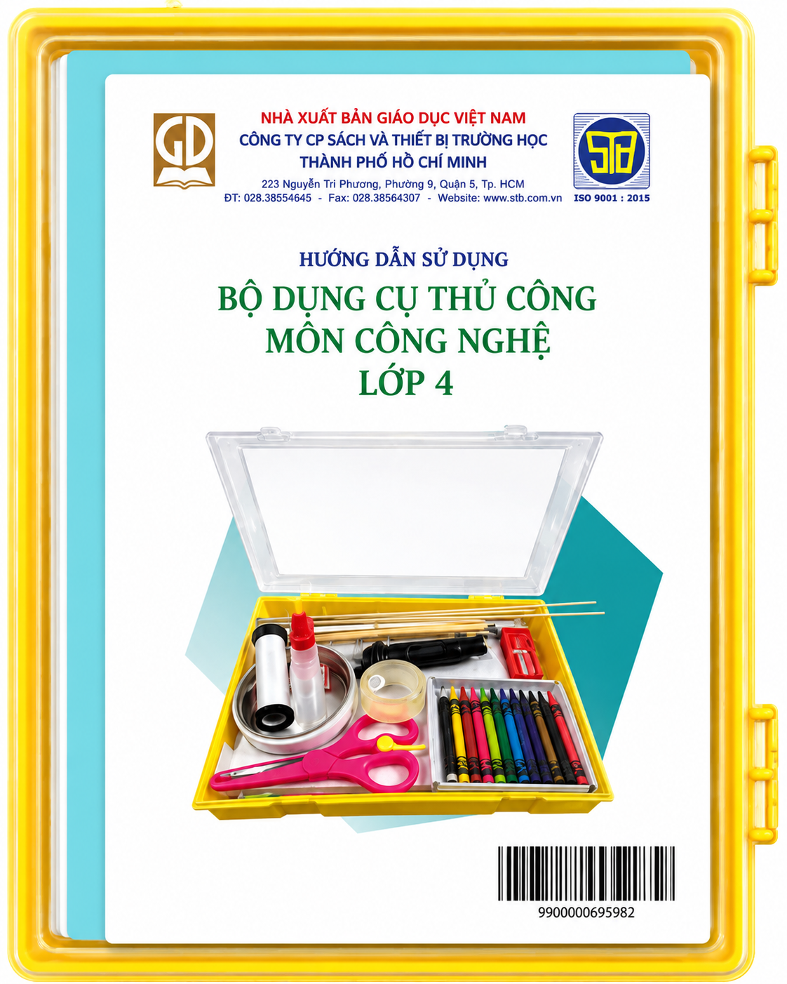 Hướng Dẫn Sử Dụng Bộ Dụng Cụ Thủ Công Môn Công Nghệ - Lớp 4 - NXB Giáo Dục