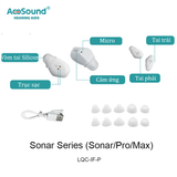  Máy trợ thính Acosound Sonar Pro _ Phiên bản điều chỉnh trên app điện thoại 