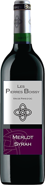 Les Pierres Boissy, Syrah Merlot, IGP d'Oc