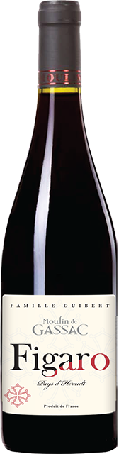 Moulin de Gassac, Figaro, IGP Pays d'Herault Red
