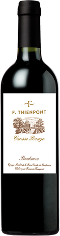 F. Thienpont, Causse Rouge, Merlot, Bordeaux