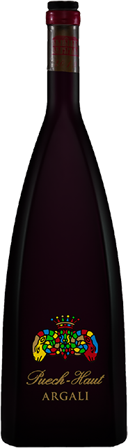 Chateau Puech Haut, Argali Red, AOP Languedoc  (flat face bottle)