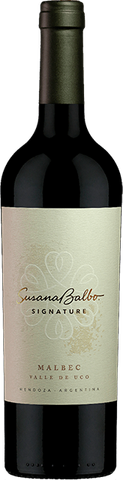 Susana Balbo Signature, Malbec, San Carlos, Uco Valley (95% Malbec, 5% Petit Verdot)