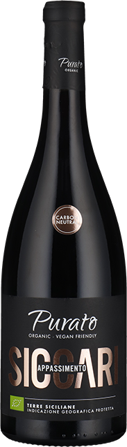 Purato, Siccari Appassimento Organic, Terre Siciliane IGP