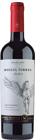 Miguel Torres, Andica Gran Reserva, Carmenere, Maule Valley