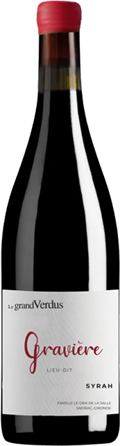 Chateau Le Grand Verdus, Graviere, Syrah, Vin de France (Amphore Aged)